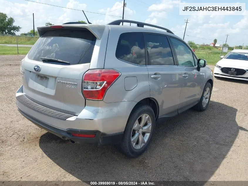 2014 Subaru Forester 2.5I Limited VIN: JF2SJAHC3EH443845 Lot: 39959019