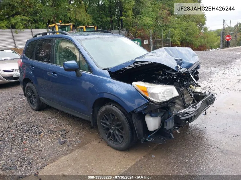 2014 Subaru Forester 2.5I Limited VIN: JF2SJAHC2EH426244 Lot: 39986226