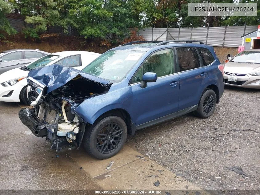 2014 Subaru Forester 2.5I Limited VIN: JF2SJAHC2EH426244 Lot: 39986226