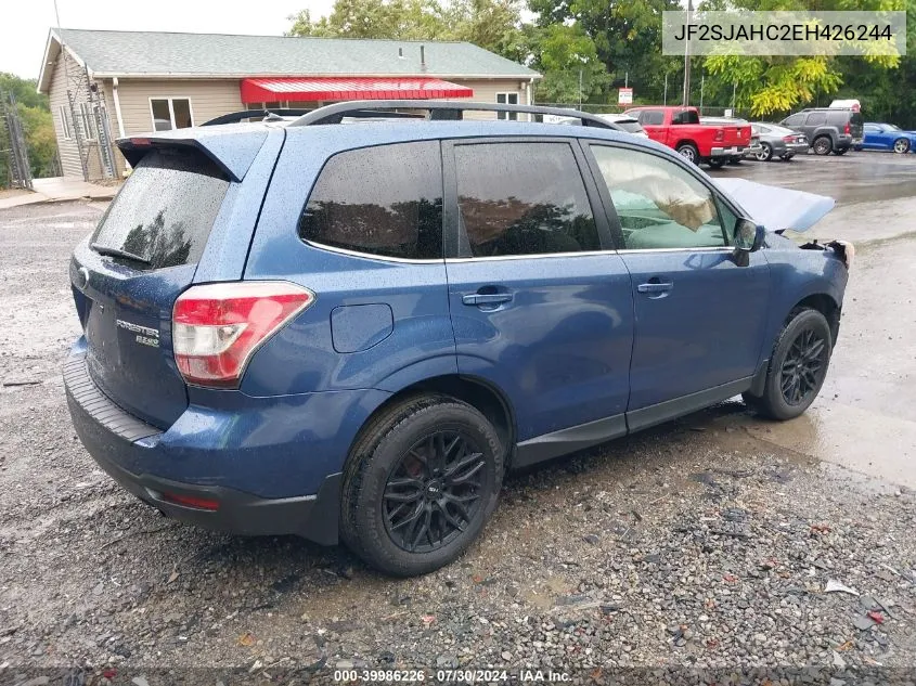 2014 Subaru Forester 2.5I Limited VIN: JF2SJAHC2EH426244 Lot: 39986226