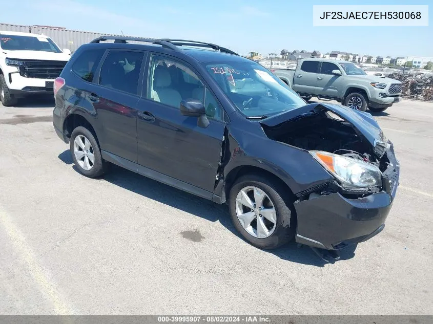 2014 Subaru Forester 2.5I Premium VIN: JF2SJAEC7EH530068 Lot: 39995907