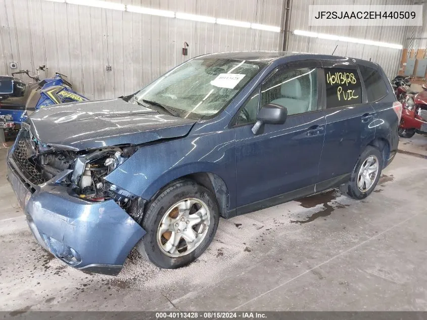 JF2SJAAC2EH440509 2014 Subaru Forester 2.5I