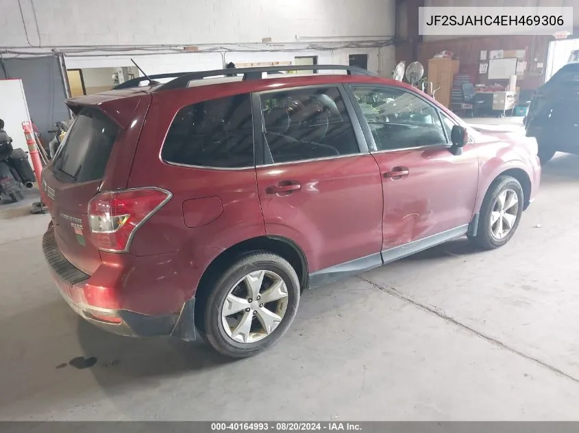 2014 Subaru Forester 2.5I Limited VIN: JF2SJAHC4EH469306 Lot: 40164993