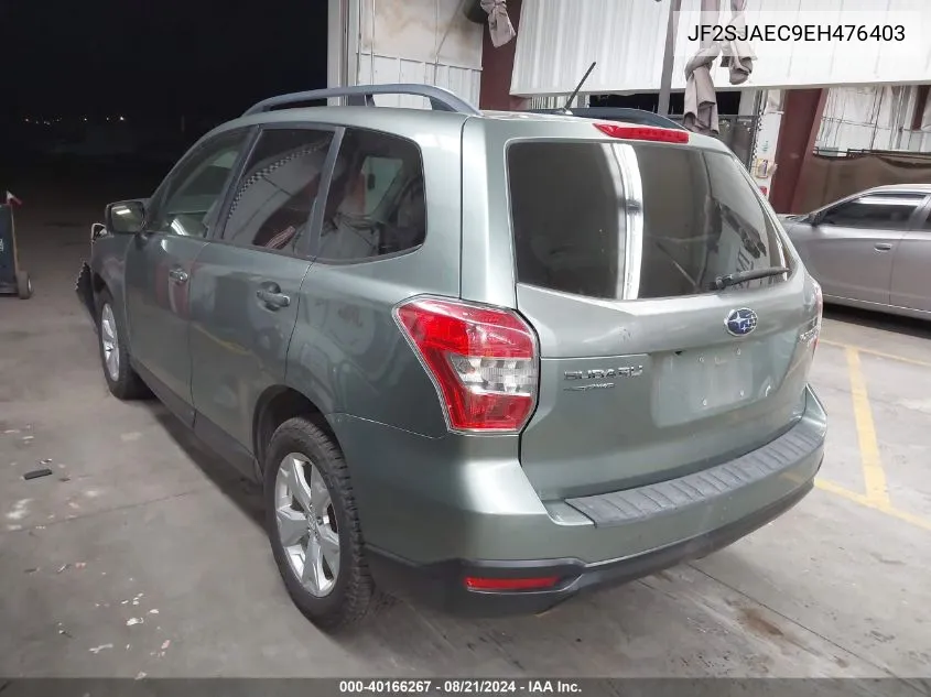 JF2SJAEC9EH476403 2014 Subaru Forester 2.5I Premium