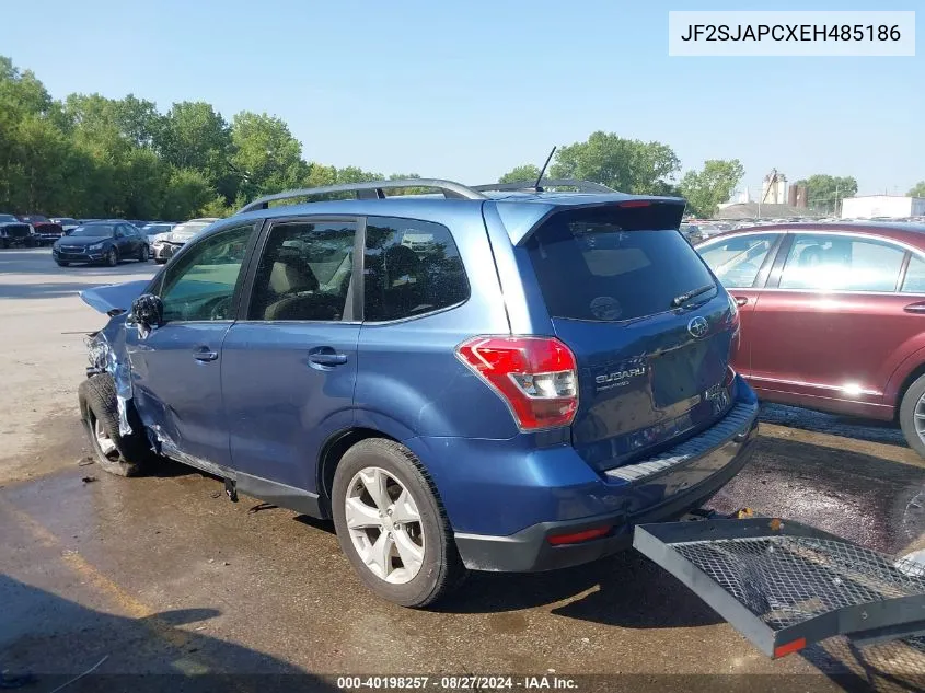 2014 Subaru Forester 2.5I Touring VIN: JF2SJAPCXEH485186 Lot: 40198257