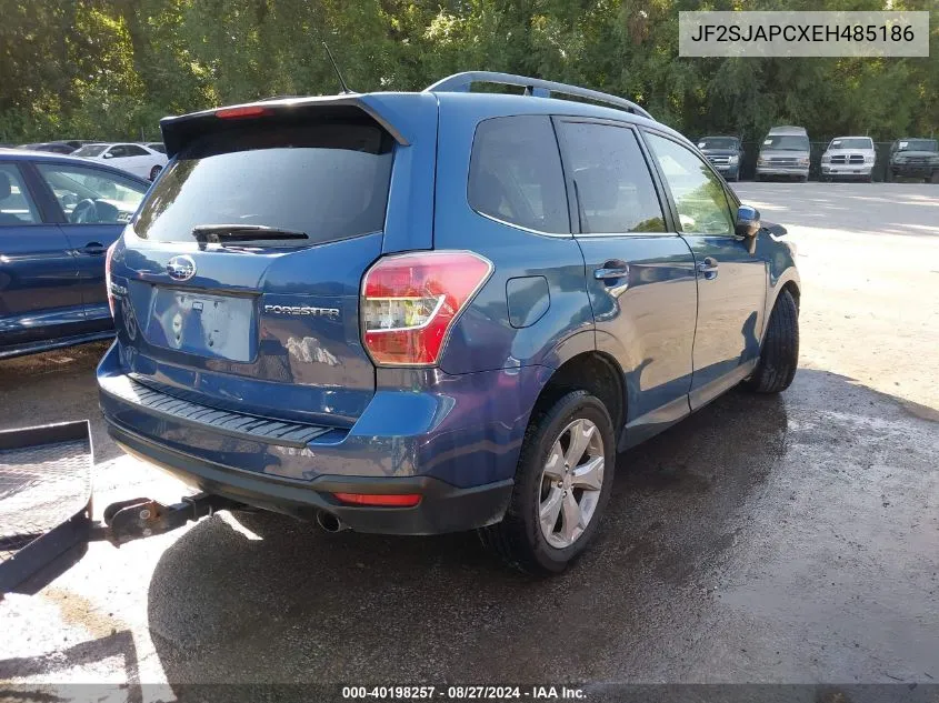 2014 Subaru Forester 2.5I Touring VIN: JF2SJAPCXEH485186 Lot: 40198257