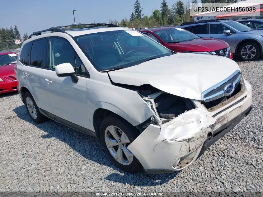 2014 Subaru Forester 2.5I Premium VIN: JF2SJAEC0EH456038 Lot: 40229128