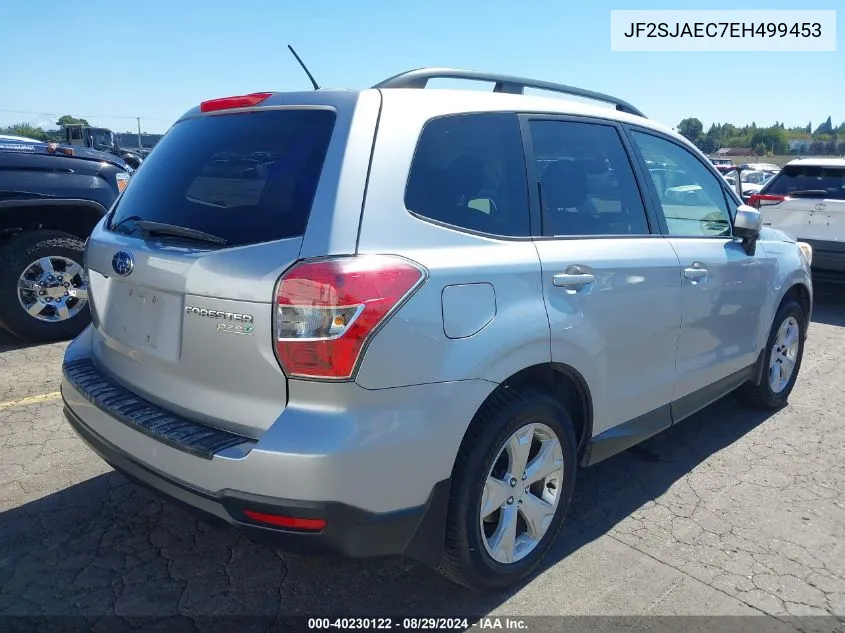 2014 Subaru Forester 2.5I Premium VIN: JF2SJAEC7EH499453 Lot: 40230122