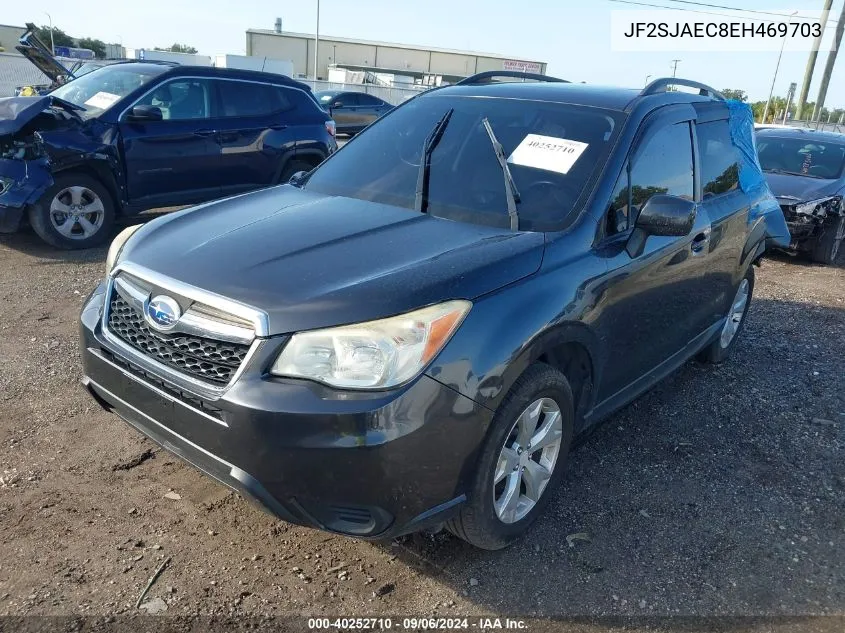 2014 Subaru Forester 2.5I Premium VIN: JF2SJAEC8EH469703 Lot: 40252710