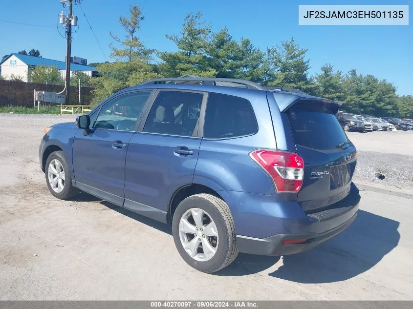 2014 Subaru Forester 2.5I Touring VIN: JF2SJAMC3EH501135 Lot: 40270097