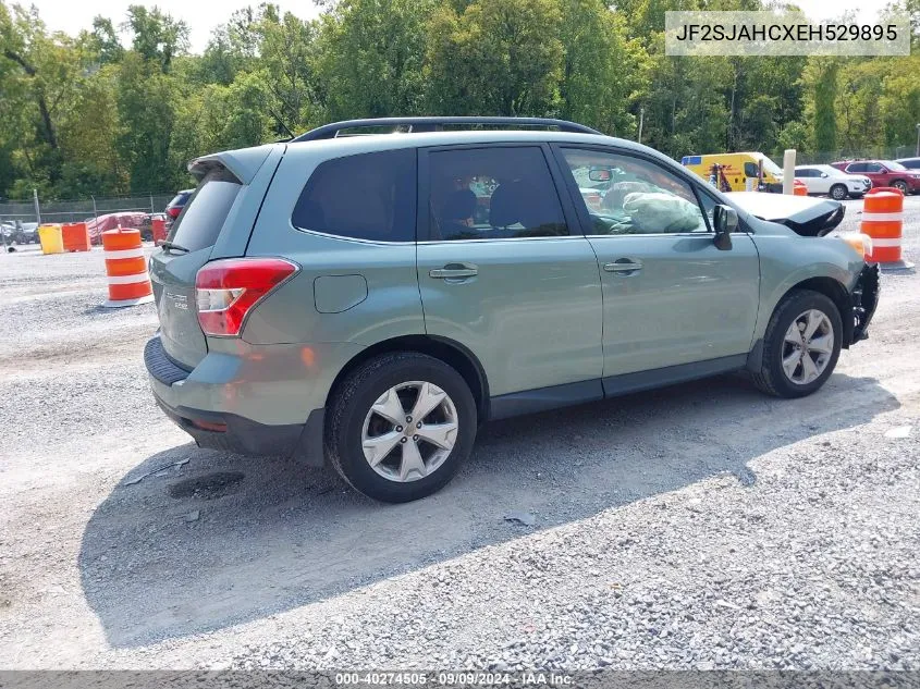 2014 Subaru Forester 2.5I Limited VIN: JF2SJAHCXEH529895 Lot: 40274505