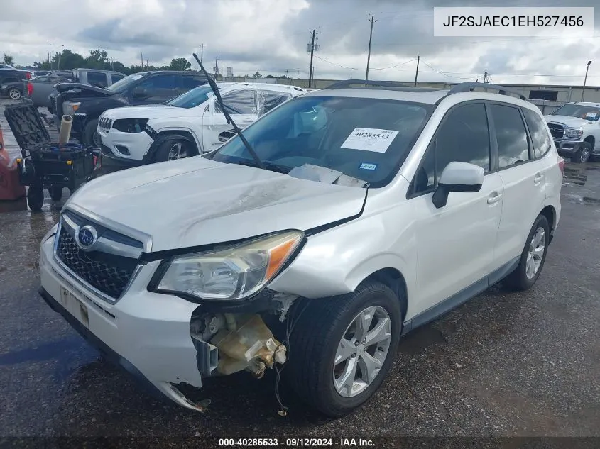 2014 Subaru Forester 2.5I Premium VIN: JF2SJAEC1EH527456 Lot: 40285533