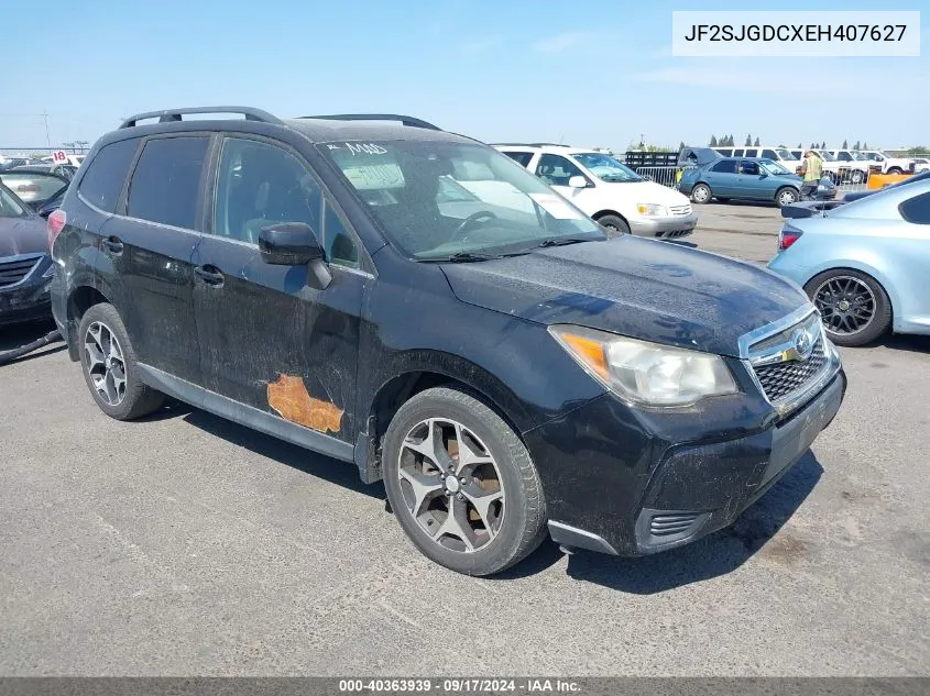 2014 Subaru Forester 2.0Xt Premium VIN: JF2SJGDCXEH407627 Lot: 40363939