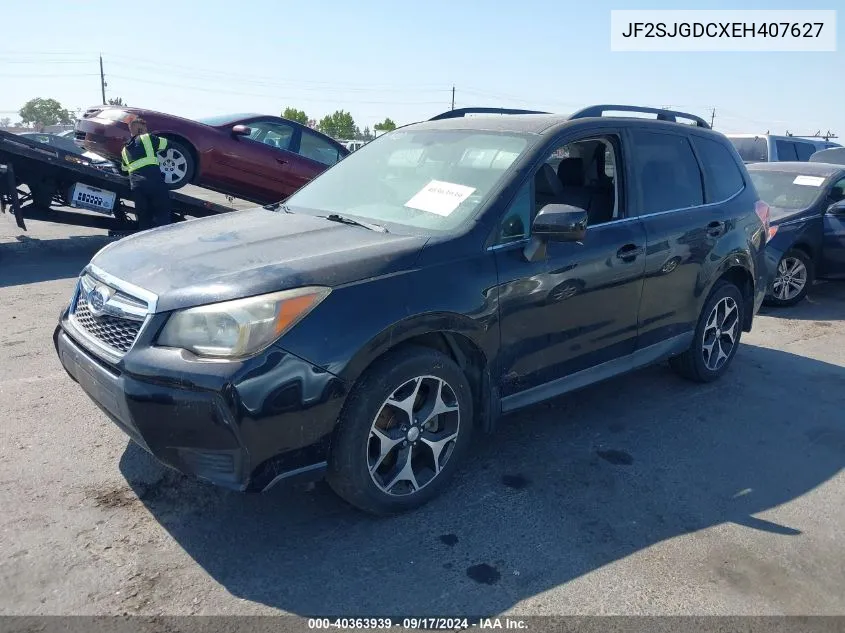 2014 Subaru Forester 2.0Xt Premium VIN: JF2SJGDCXEH407627 Lot: 40363939