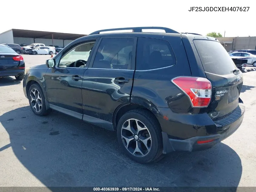 2014 Subaru Forester 2.0Xt Premium VIN: JF2SJGDCXEH407627 Lot: 40363939