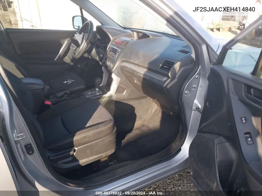 JF2SJAACXEH414840 2014 Subaru Forester 2.5I