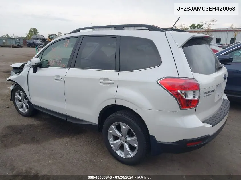 JF2SJAMC3EH420068 2014 Subaru Forester 2.5I Touring