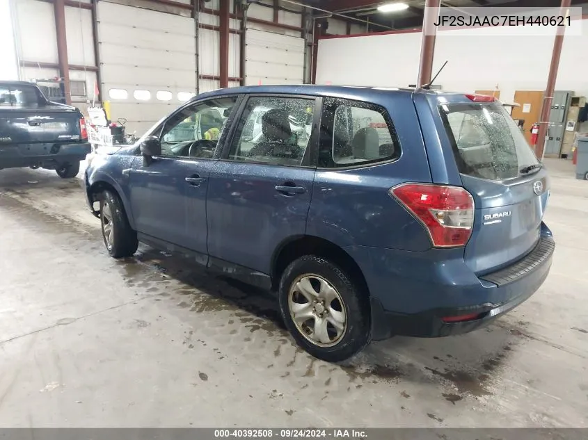 2014 Subaru Forester 2.5I VIN: JF2SJAAC7EH440621 Lot: 40392508