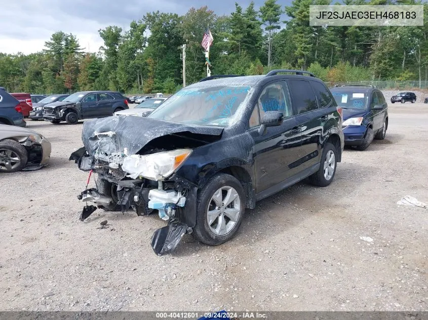 2014 Subaru Forester 2.5I Premium VIN: JF2SJAEC3EH468183 Lot: 40412601