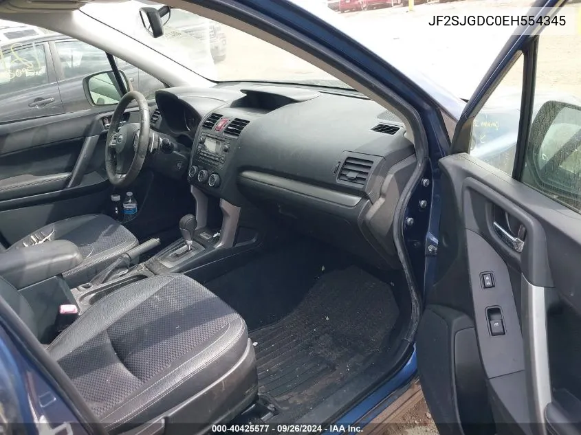 JF2SJGDC0EH554345 2014 Subaru Forester 2.0Xt Premium