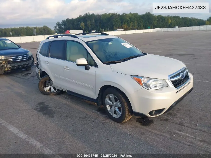 2014 Subaru Forester 2.5I Limited VIN: JF2SJAHCXEH427433 Lot: 40433745