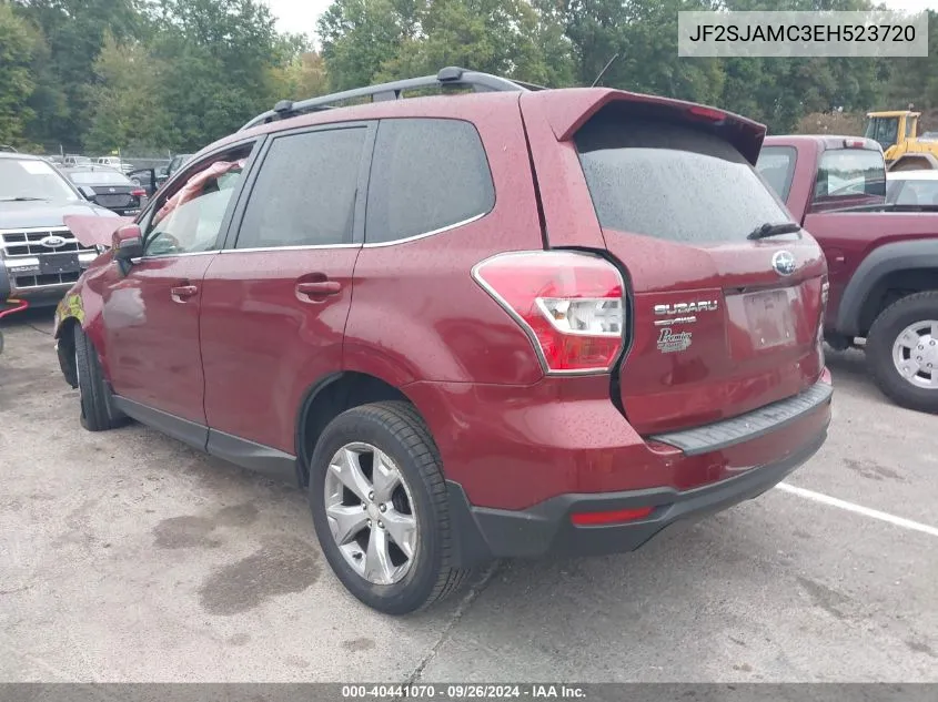 2014 Subaru Forester 2.5I Touring VIN: JF2SJAMC3EH523720 Lot: 40441070