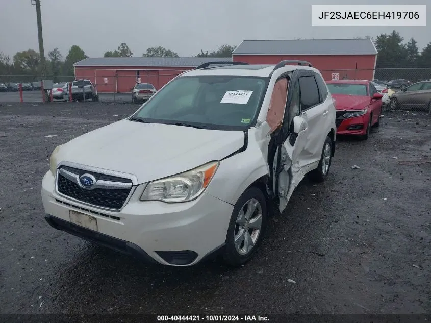 JF2SJAEC6EH419706 2014 Subaru Forester 2.5I Premium