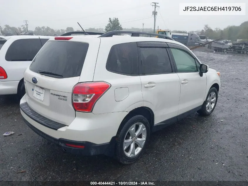 JF2SJAEC6EH419706 2014 Subaru Forester 2.5I Premium