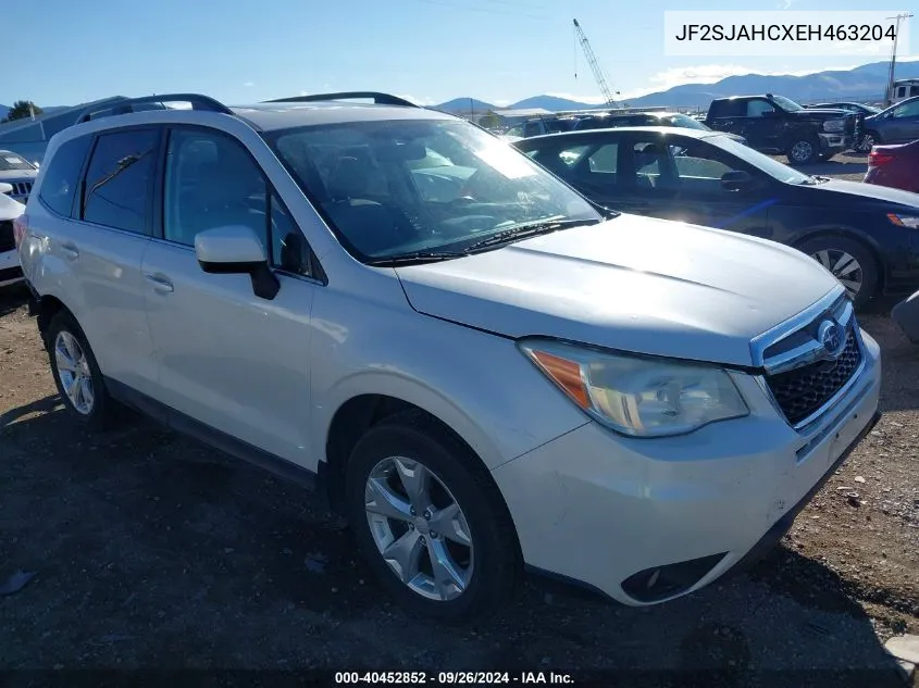 2014 Subaru Forester 2.5I Limited VIN: JF2SJAHCXEH463204 Lot: 40452852