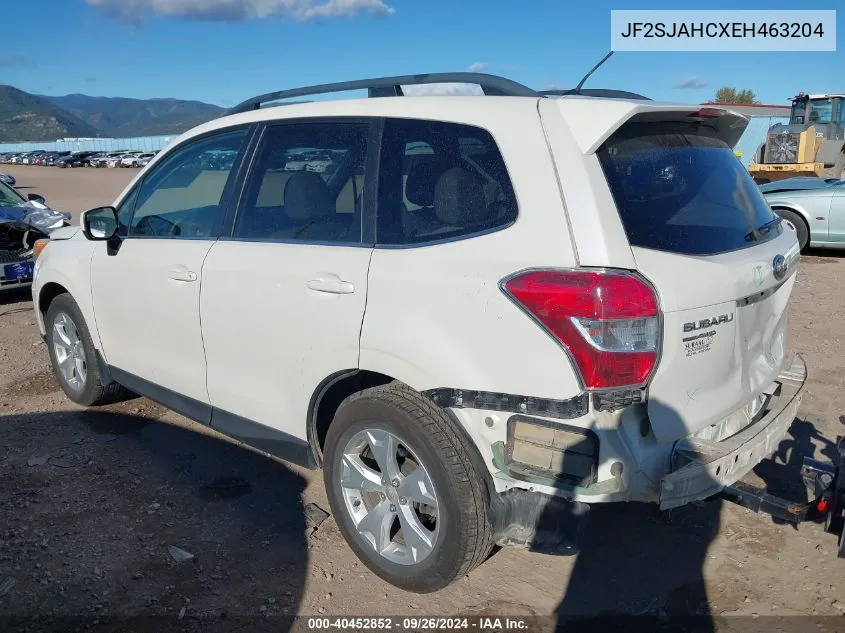 2014 Subaru Forester 2.5I Limited VIN: JF2SJAHCXEH463204 Lot: 40452852