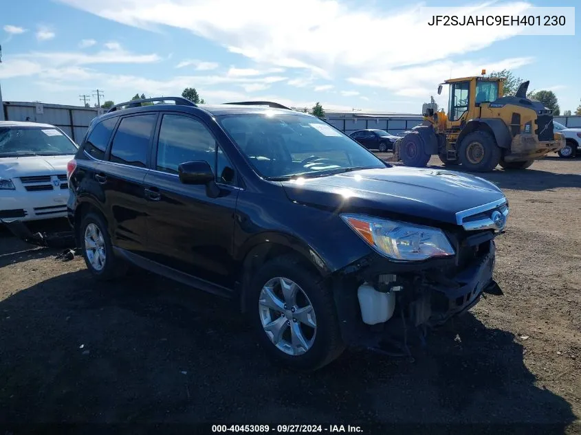 2014 Subaru Forester 2.5I Limited VIN: JF2SJAHC9EH401230 Lot: 40453089