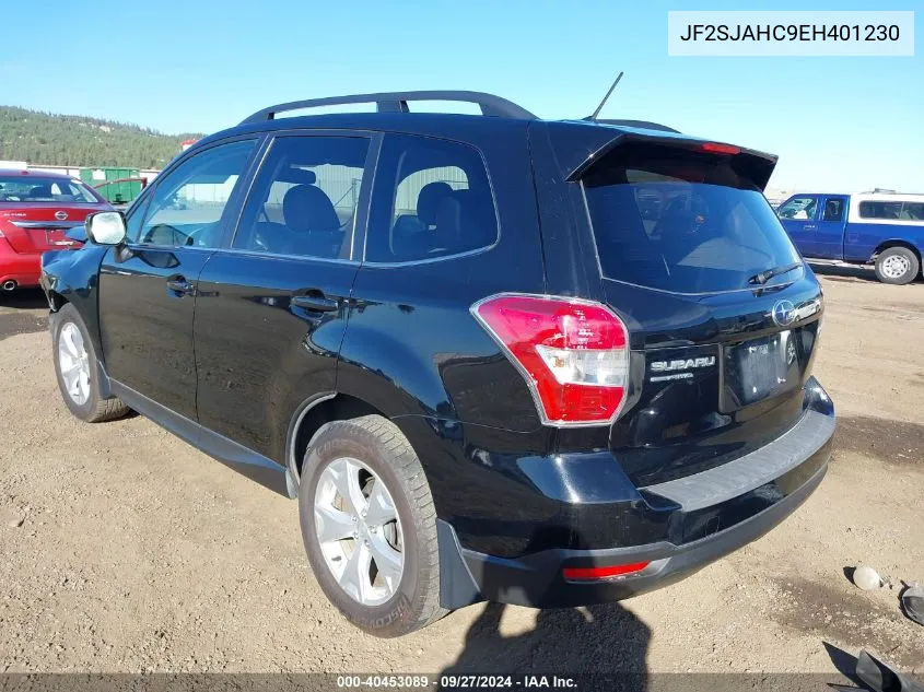 2014 Subaru Forester 2.5I Limited VIN: JF2SJAHC9EH401230 Lot: 40453089