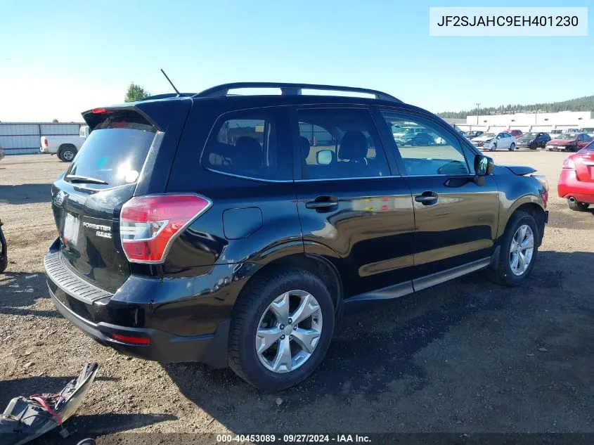 2014 Subaru Forester 2.5I Limited VIN: JF2SJAHC9EH401230 Lot: 40453089