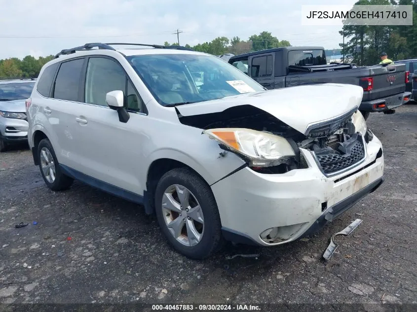 JF2SJAMC6EH417410 2014 Subaru Forester 2.5I Touring