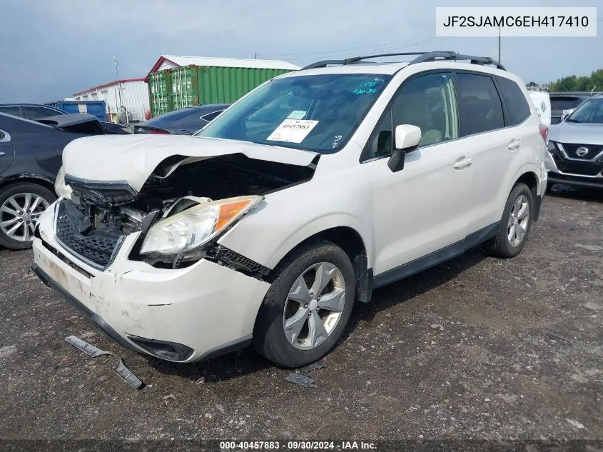 2014 Subaru Forester 2.5I Touring VIN: JF2SJAMC6EH417410 Lot: 40457883