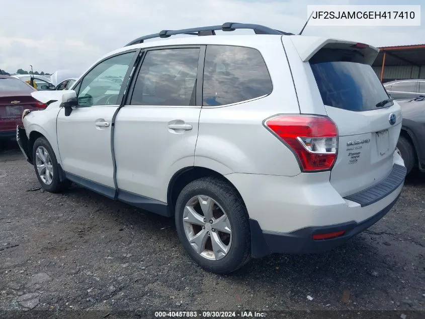 JF2SJAMC6EH417410 2014 Subaru Forester 2.5I Touring