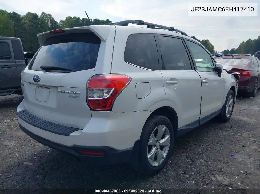 2014 Subaru Forester 2.5I Touring VIN: JF2SJAMC6EH417410 Lot: 40457883