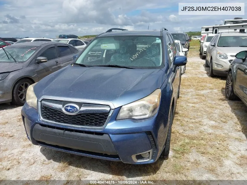 2014 Subaru Forester 2.0Xt Touring VIN: JF2SJGMC2EH407038 Lot: 40474875