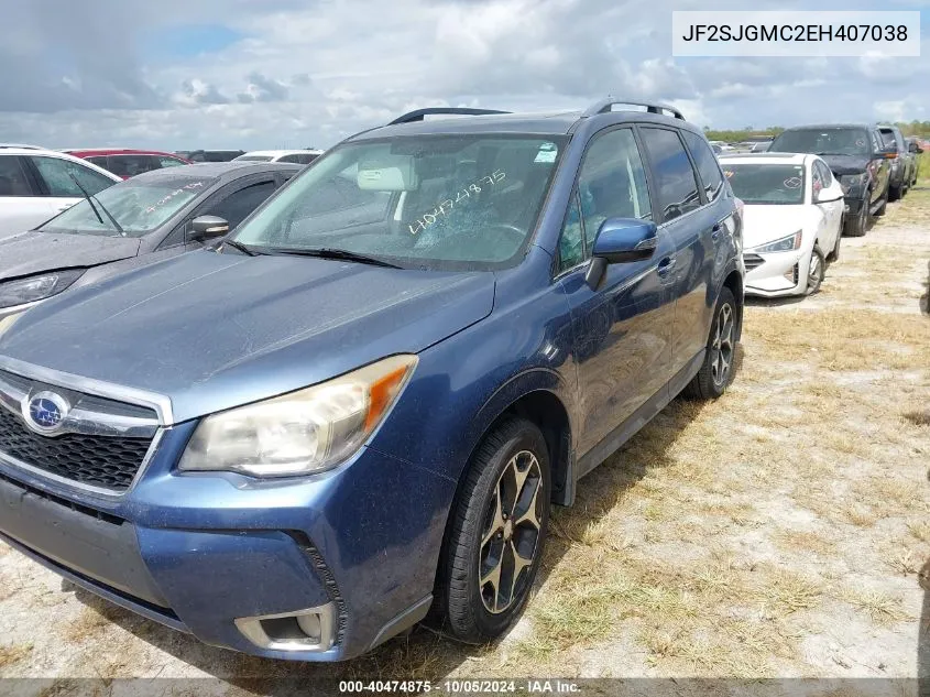 2014 Subaru Forester 2.0Xt Touring VIN: JF2SJGMC2EH407038 Lot: 40474875