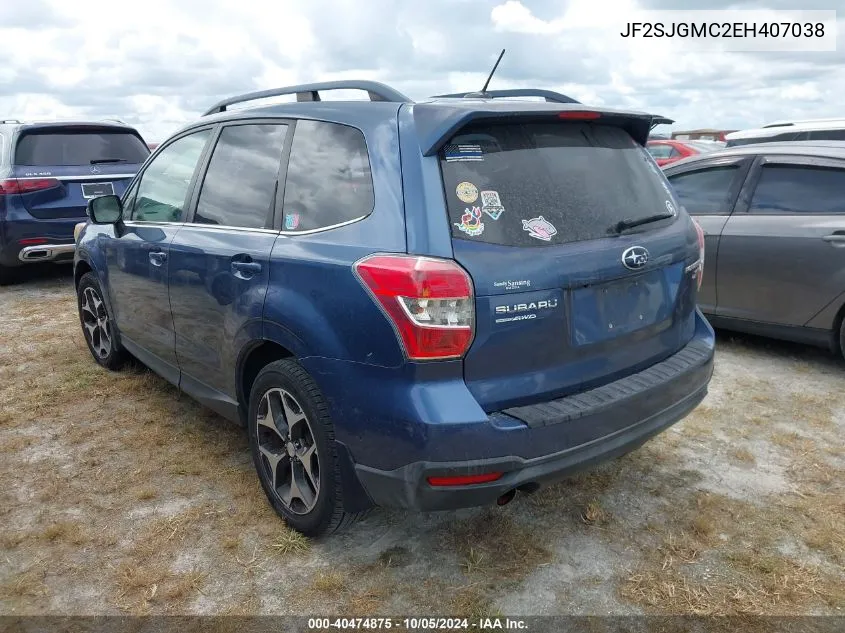 2014 Subaru Forester 2.0Xt Touring VIN: JF2SJGMC2EH407038 Lot: 40474875