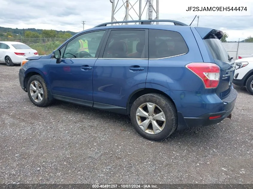 2014 Subaru Forester 2.5I Touring VIN: JF2SJAMC9EH544474 Lot: 40491257