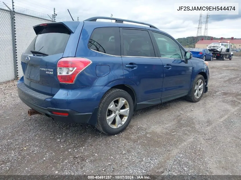 2014 Subaru Forester 2.5I Touring VIN: JF2SJAMC9EH544474 Lot: 40491257