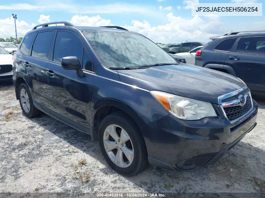 2014 Subaru Forester 2.5I Premium VIN: JF2SJAEC5EH506254 Lot: 40493816