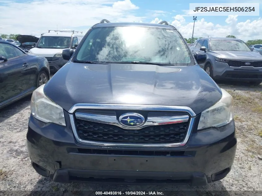 2014 Subaru Forester 2.5I Premium VIN: JF2SJAEC5EH506254 Lot: 40493816