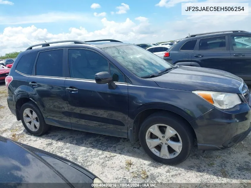 2014 Subaru Forester 2.5I Premium VIN: JF2SJAEC5EH506254 Lot: 40493816