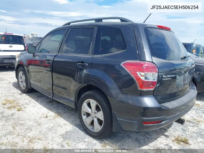 2014 Subaru Forester 2.5I Premium VIN: JF2SJAEC5EH506254 Lot: 40493816