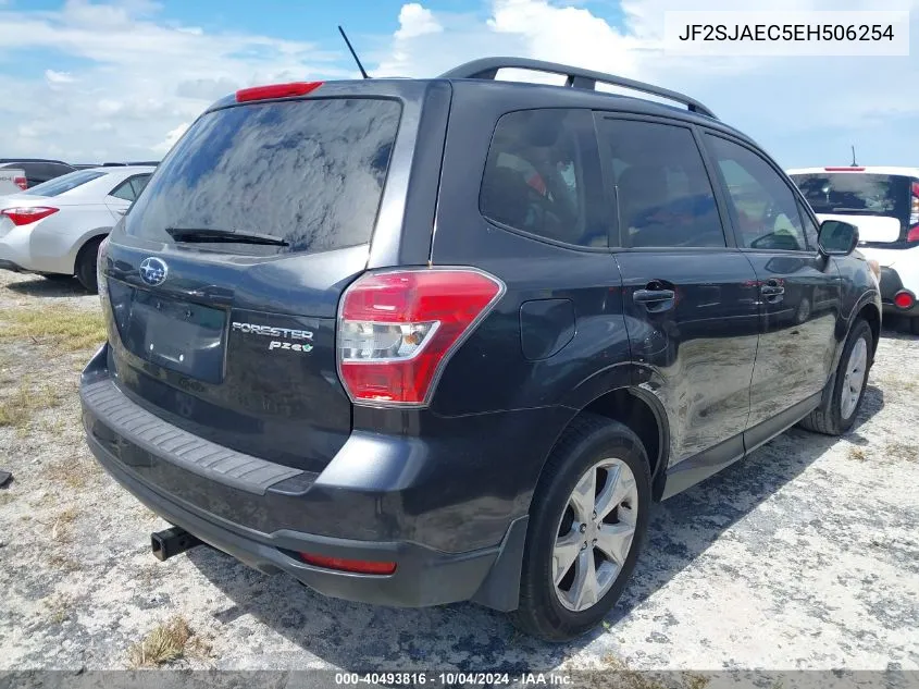 2014 Subaru Forester 2.5I Premium VIN: JF2SJAEC5EH506254 Lot: 40493816