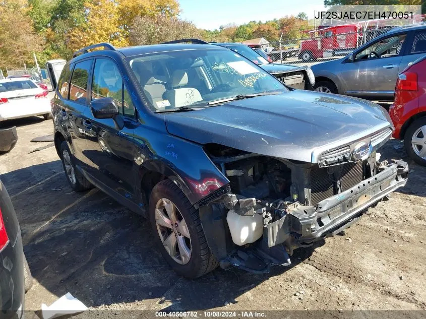 2014 Subaru Forester 2.5I Premium VIN: JF2SJAEC7EH470051 Lot: 40506782