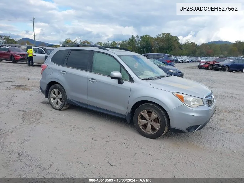 2014 Subaru Forester 2.5I Premium VIN: JF2SJADC9EH527562 Lot: 40518509