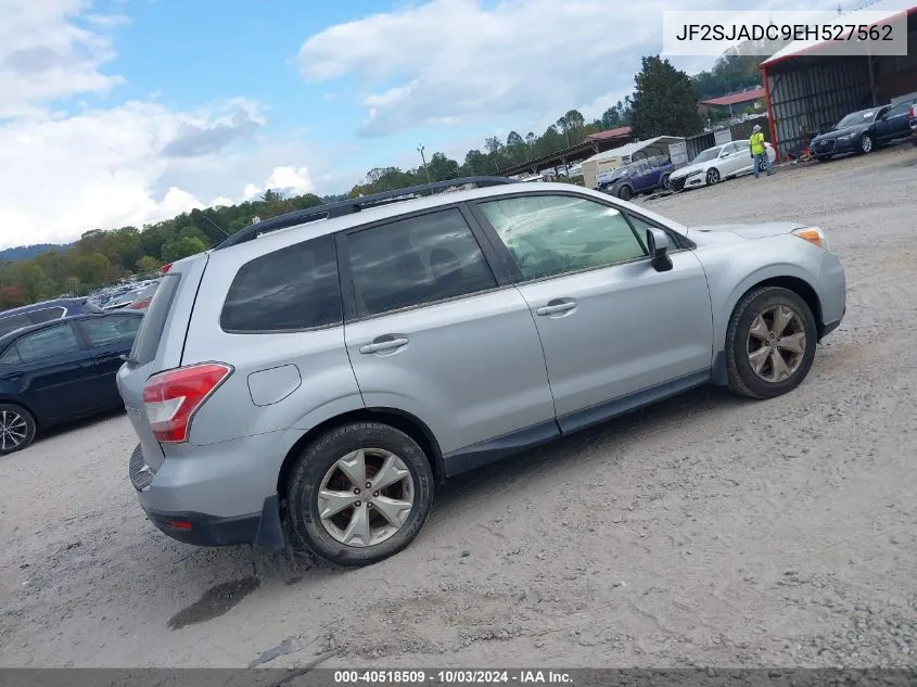 2014 Subaru Forester 2.5I Premium VIN: JF2SJADC9EH527562 Lot: 40518509